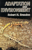 Adaptation and environment / Robert N. Brandon.