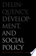 Delinquency, development, and social policy / David Brandt.