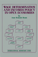 Wage determination and incomes policy in open economies /