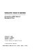 Formative years in business : a long-term AT&T study of managerial lives / [by] Douglas W. Bray, Richard J. Campbell [and] Donald L. Grant.