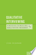 Qualitative interviewing