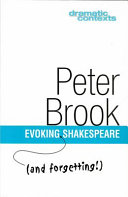 Evoking (and forgetting) Shakespeare /