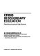 Crisis in secondary education : rebuilding America's high schools / B. Frank Brown.