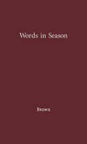 Words in season /