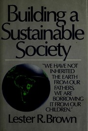 Building a sustainable society / Lester R. Brown.