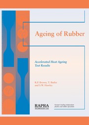 Ageing of rubber : accelerated heat ageing test results /