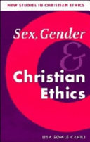 Sex, gender, and Christian ethics /