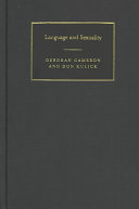 Language and sexuality /