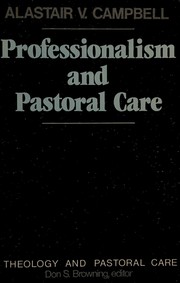 Professionalism and pastoral care /