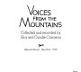 Voices from the mountains /