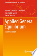 Applied general equilibrium : an introduction /