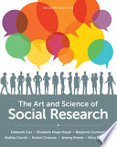 The art and science of social research / Deborah Carr, Elizabeth Heger Boyle, Benjamin Cornwell, Shelley Correll, Robert Crosnoe, Jeremy Freese, Mary C. Waters.