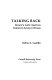 Talking back : toward a Latin American feminist literary criticism / Debra A. Castillo.