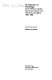 An education in psychology : James McKeen Cattell's journal and letters from Germany and England, 1880-1888 /