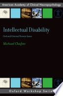 Intellectual disability : civil and criminal forensic issues /
