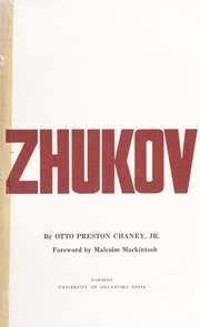 Zhukov / Foreword by Malcolm Mackintosh.