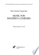 Music for Molière's comedies /