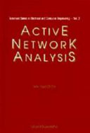 Active network analysis / Wai-Kai Chen.