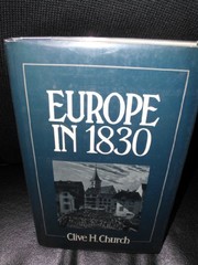 Europe in 1830 : revolution and political change /