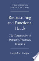 Restructuring and functional heads / Guglielmo Cinque.