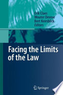 Facing the limits of the law /