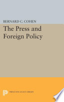 The press and foreign policy.