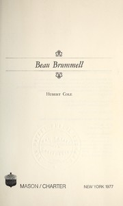 Beau Brummell / Hubert Cole.