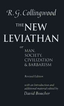 The new Leviathan, or, Man, society, civilization, and barbarism /