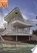 Modern architecture / Alan Colquhoun.