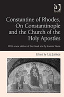 Constantine of Rhodes, on Constantinople and the Church of the Holy Apostles /