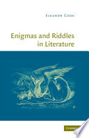 Enigmas and riddles in literature /