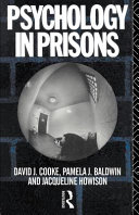 Psychology in prisons /