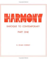 Harmony : baroque to contemporary /