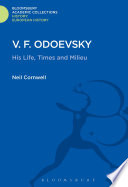 V.F. Odoevsky : his life, times and milieu / Neil Cornwell.