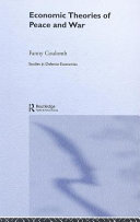 Economic theories of peace and war / Fanny Coulomb.