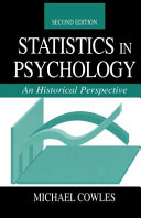 Statistics in psychology : an historical perspective /