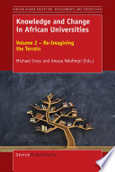 Knowledge and change in African universities.