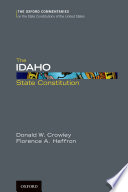 The Idaho state constitution /