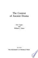 The context of ancient drama /