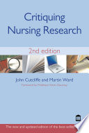 Critiquing nursing research /