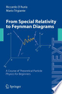 From special relativity to Feynman diagrams : a course of theoretical particle physics for beginners /