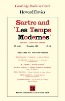 Sartre and 'Les Temps modernes' / Howard Davies.
