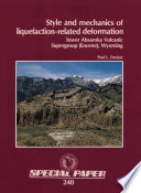 Style and mechanics of liquefaction-related deformation, lower Absaroka Volcanic Supergroup (Eocene), Wyoming /