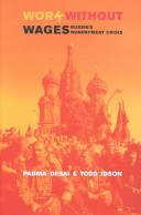 Work without wages : Russia's nonpayment crisis /