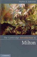 The Cambridge introduction to Milton /