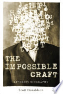 The impossible craft : literary biography /