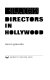 Black directors in Hollywood / Melvin Donalson.
