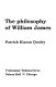 Pragmatism as humanism ; the philosophy of William James.