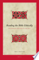 Reading the Bible ethic : recovering the voice in the text /
