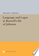 Language and logos in Boswell's Life of Johnson /